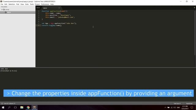 Object Oriented Javascript - Methods and Properties смотреть онлайн