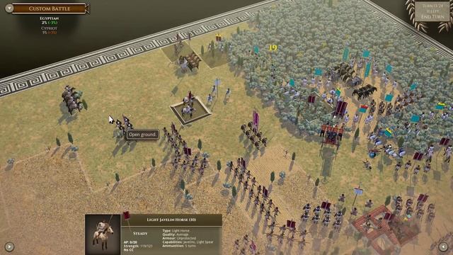 Field of Glory II MP #264: Egyptian vs Cypriot (Wars of Gods and Men) смотреть онлайн