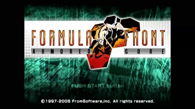 Armored Core Formula Front - PSP Menu BGM смотреть онлайн