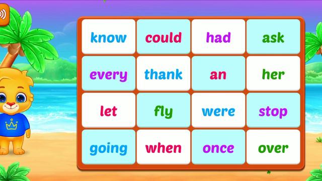 WORD BINGO I LISTEN AND TICK I READ AND SPELL смотреть онлайн