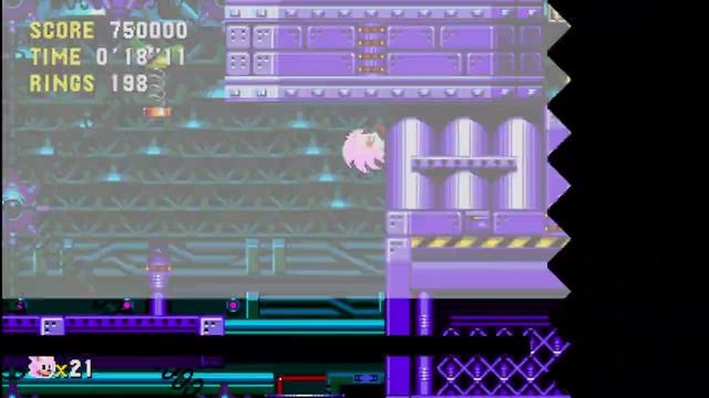 Burrotis's Super Sonic In Sonic CD || Mod Release On Gamebanana ||