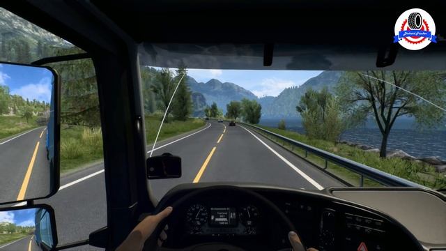 Euro Truck Simulator 2 - Mercedes Axor 2644 - ETS2 смотреть онлайн