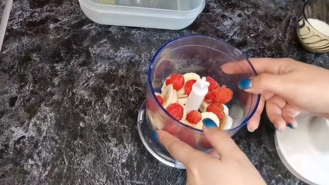 КЛУБНИЧНО-БАНАНОВОЕ МОРОЖЕНОЕ/ Мороженое ПП (без сахара) смотреть онлайн