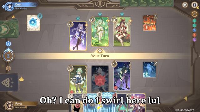 Shenhe Swirl is Kinda Broken... | Genshin Impact TCG смотреть онлайн