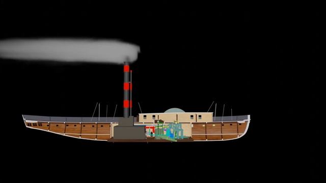 Red Rover, the Herne Bay Steam Packet, launched 1835 смотреть онлайн