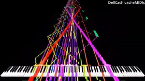 [Black MIDI] Piano Fantasia - Song for Denise - 19.3 Millones de notas (Sin Lag)