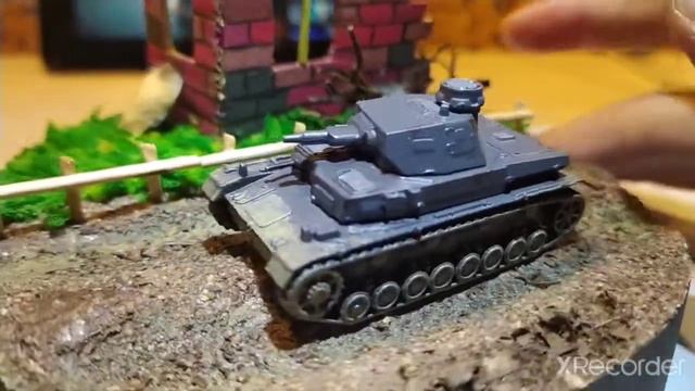летняя диорама с PZ.KPFW.IV AUSF. D смотреть онлайн