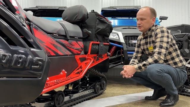 ОБЗОР снегохода IRBIS SF200L SUPERLONG от X-MOTORS смотреть онлайн