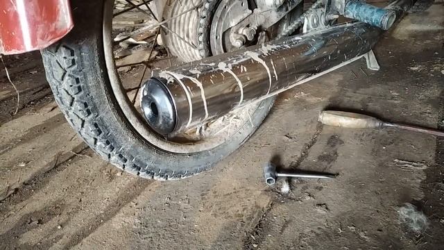 РАЗОБРАЛИ ГЛУШИТЕЛЬ НА МИНСКЕ/ DISASSEMBLED THE SILENCER IN MINSK/ VLAD 125MMVZ смотреть онлайн