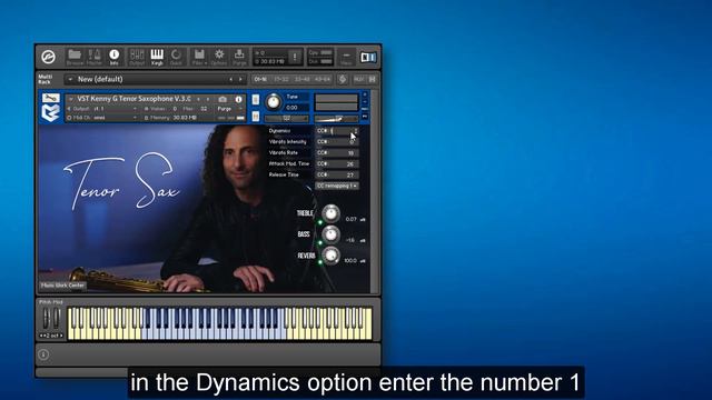 Enabling Midi Keyboard Mode - VST Kenny G Tenor Saxophone смотреть онлайн