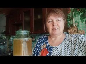 Продолжение овсяного киселя , вареники с мясом .Жизнь в деревне.