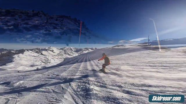 Obertauern - en av de högst belägna skidorterna i Österrike смотреть онлайн