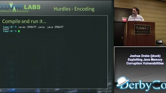 Joshua Drake jduck) Exploiting Java Memory Corruption Vulnerabilities смотреть онлайн