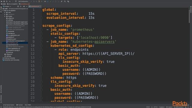 Creating Continuous: Configuring Prometheus for Platform | packtpub.com смотреть онлайн