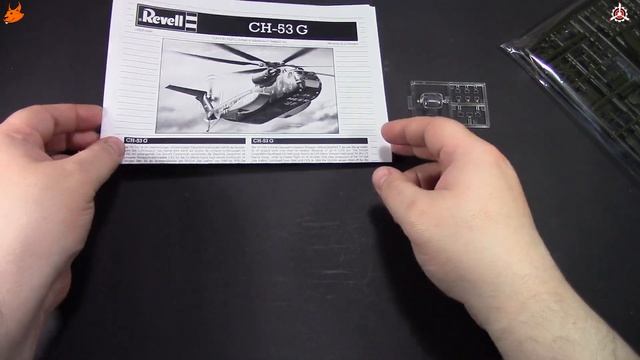 Транспортный вертолет "CH-53G". Обзор модели от фирмы "Revell" в 1/144 масштабе. смотреть онлайн