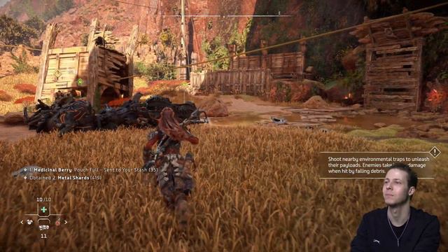 Horizon Forbidden West Gameplay (PS5, Hard Mode) Part 7 - Erend & The Bristlebacks смотреть онлайн