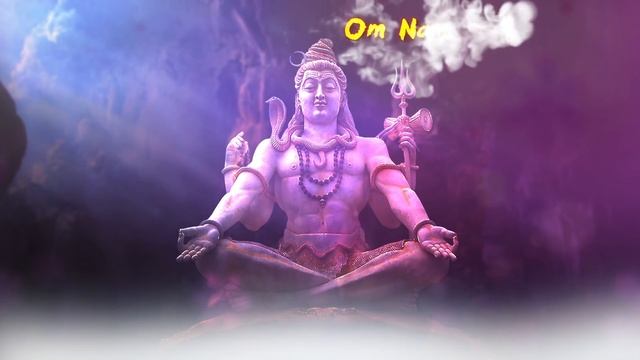 Om Namah Shivaya Chanting 108 Times | Peaceful Chant With Lyrics | Chants For Peace And Meditation смотреть онлайн