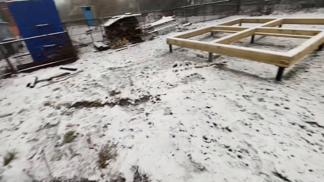 Борюсь с метелью чтоб защитить брус для бани в Крутицах, а так же рассказываю про новую комплектаци