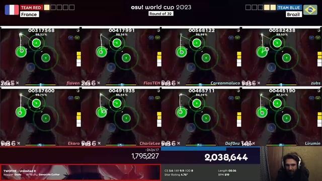 Talala и Chicony смотрят игру Франция VS Бразилия OWC 2023. RO32. смотреть онлайн