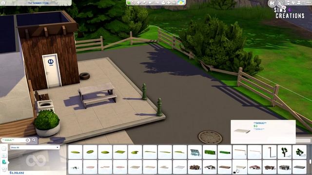 Gas Station - LiS 2 Bear Station ? | THE SIMS 4 - Speed Build (NO CC) смотреть онлайн