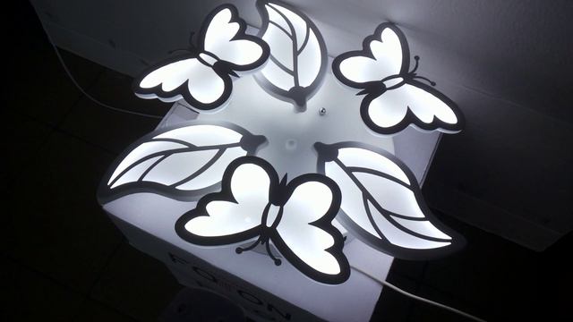 МОДНАЯ ЛЮСТРА С ДИММЕРОМ БАБОЧКИ! ИДЕАЛЬНО В ДЕТСКУЮ! смотреть онлайн