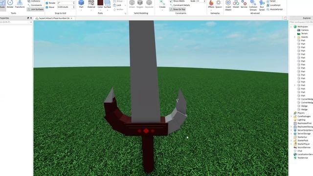 *BLOOD RIPPER* Making Another Demon Sword! (Roblox Studio) смотреть онлайн