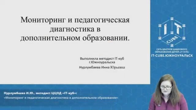Мониторинг и педагогическая диагностика в дополнительном образовании смотреть онлайн