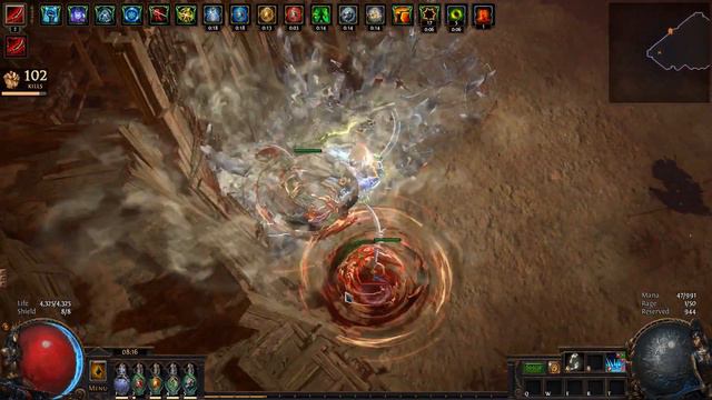 Ice Crash Hollow Palm Pathfinder - Literally 1 Button Build смотреть онлайн