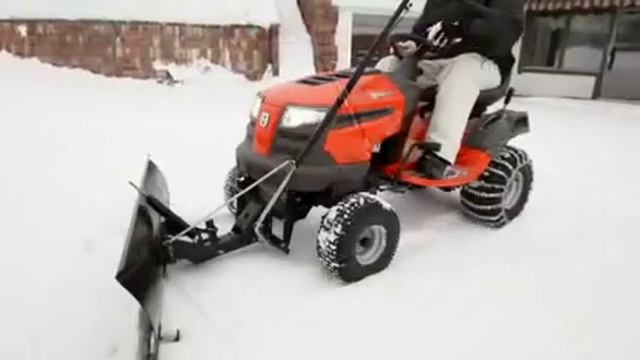 Садовый трактор Husqvarna CT 154, CTH 184T, CTH 224T смотреть онлайн