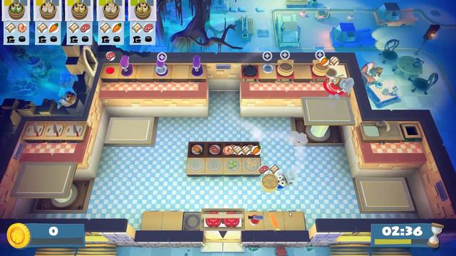 Overcooked! 2 - Kevin 3 (Night of the Hangry Horde) смотреть онлайн