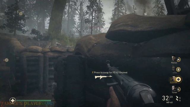Call Of Duty WW2 Operation (Hill 493) The Death of Lieutenant Turner | 1080p | 60 Fps | смотреть онлайн