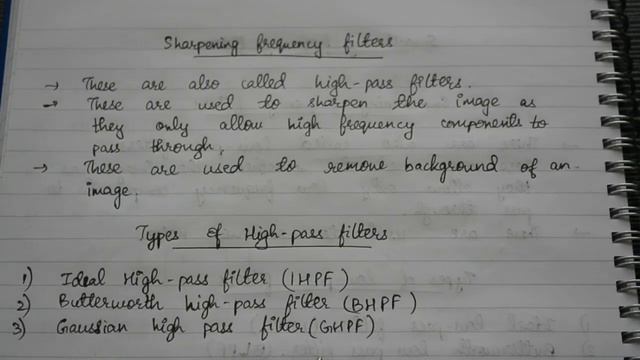 Frequency domain filtering in image processing - Low pass and High pass filters смотреть онлайн