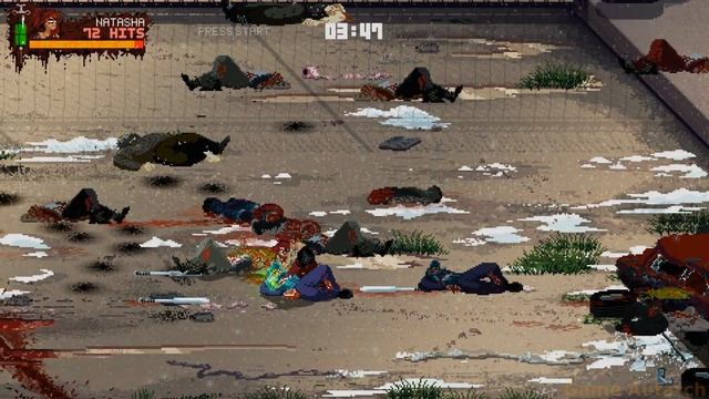 Mother Russia Bleeds прохождение без комментариев #4 - Возвращение к истокам (Наташа) смотреть онлайн