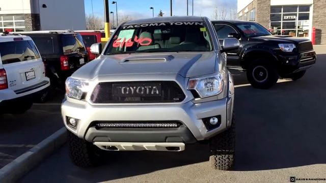 Supercharged 2015 Toyota Tacoma on 285/75R16 Tires смотреть онлайн