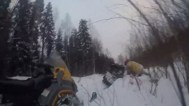 Первый раз на снегоходах смотреть онлайн