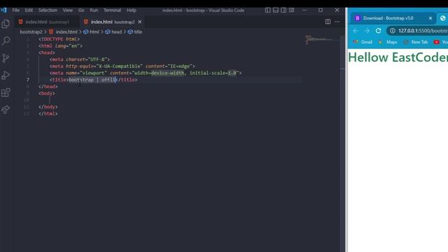 01 - Namna Ya Kuanza kutumia Bootstrap [part 00] - Jifunze Web Design Kwa Bootstrap 5 смотреть онлайн
