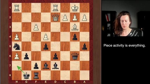 Piece activity is everything in a chess game смотреть онлайн