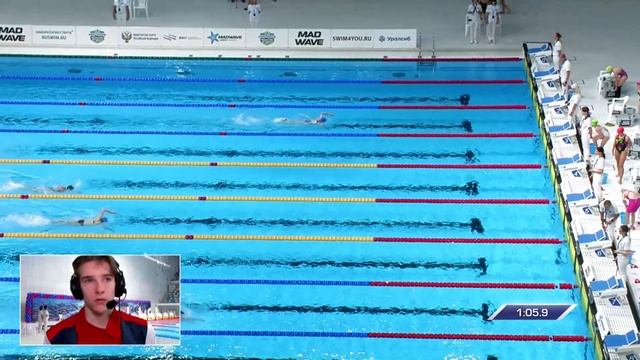 Всероссийские соревнования по плаванию «Mad Wave Challenge 2023», Екатеринбург 2 день смотреть онлайн