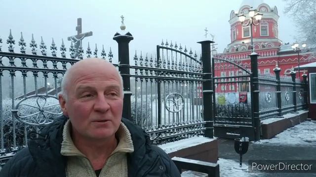 Крещенские купания в Тихвинском храме смотреть онлайн