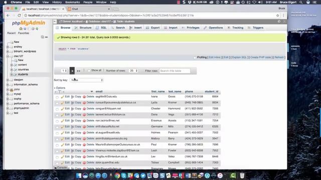 HTML, CSS, PHP, JavaScript and MySQL смотреть онлайн