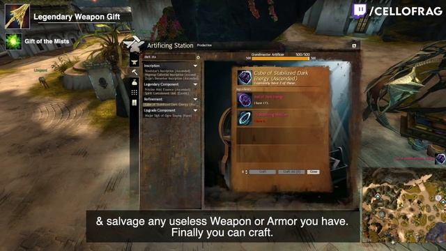 New Aurene Legendary Weapon Guide (End of Dragons) - Guild Wars 2 смотреть онлайн