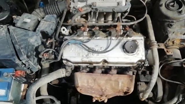 Двигатель Mitsubishi 4G93 с Galant 7 смотреть онлайн