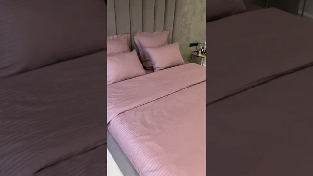 Комплект постельного белья из турецкого страйп-сатина в конверте. смотреть онлайн