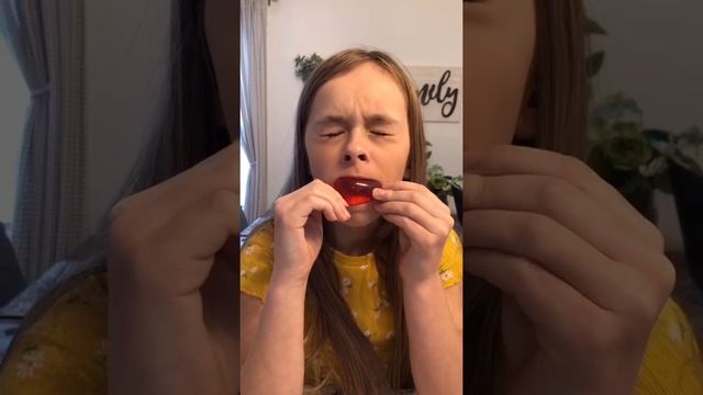 Trying the famous Tik Tok Candy Jelly Fruits for the 1st time смотреть онлайн