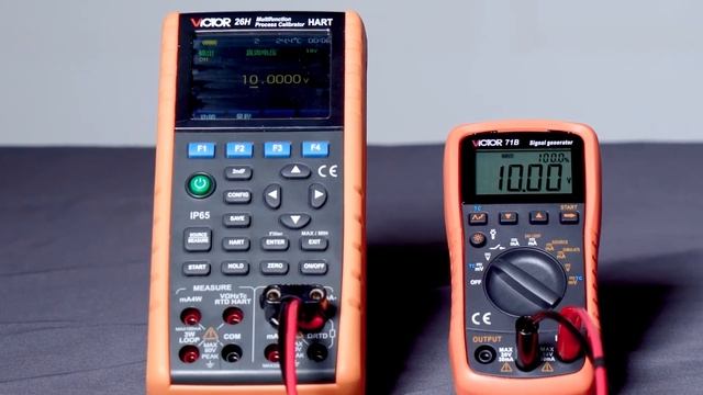 Ruoshui 71B Generator Process Calibrator V/mA смотреть онлайн