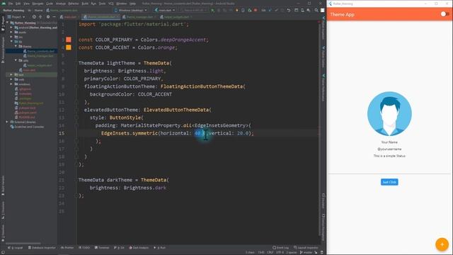 Theme your Flutter Apps like a PRO | Flutter UI Design | Dark Mode in Flutter смотреть онлайн