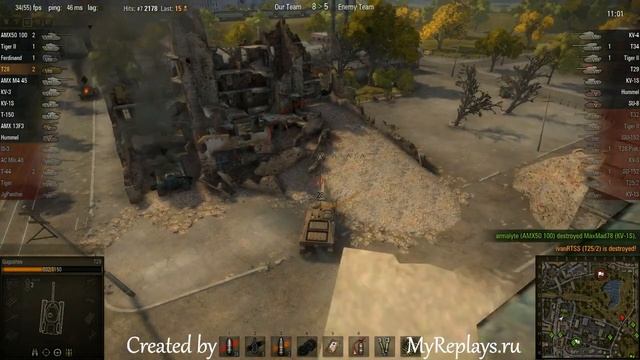 WOT: Widepark - T28 - 2 frags - смотреть онлайн