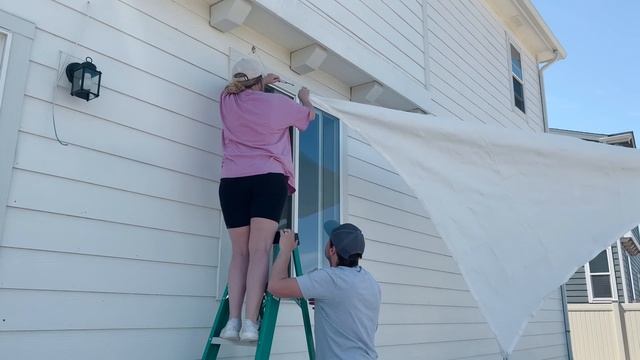 EXTREME PATIO MAKEOVER ✨ patio decorating ideas // outdoor patio transformation // DIY + on a budge смотреть онлайн