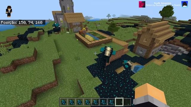 ? Sculk Invasion! - OS NOVOS MOBS da FAMÍLIA SCULK Para Seu MINECRAFT PE 1.19! смотреть онлайн