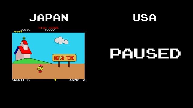 Game Comparison (JP/US): Pac-Land (Namco/1984) смотреть онлайн